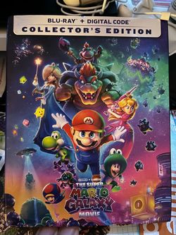 The Super Mario Galaxy Movie Blu-ray