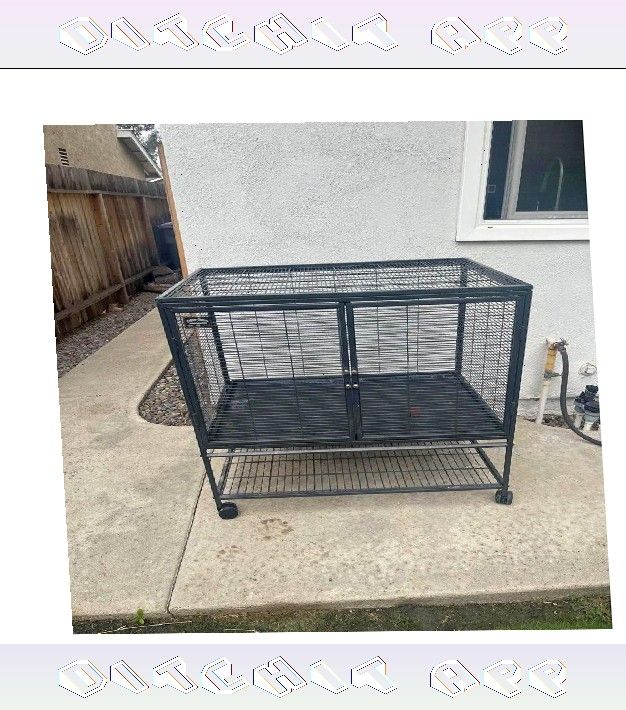 Pet Cages in Different Dimensions to Suit All Pets office arm