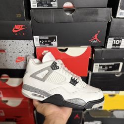 DS 2025 Jordan White Cement 4s size 10