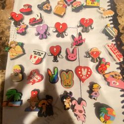 Bad Bunny Croc Charms