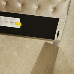 Girls Twin Bed Frame - Champagne Color