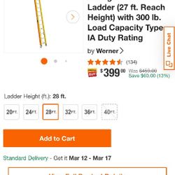 28. Ft   Ladder