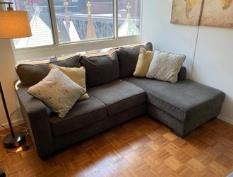 Gray Sectional Couch