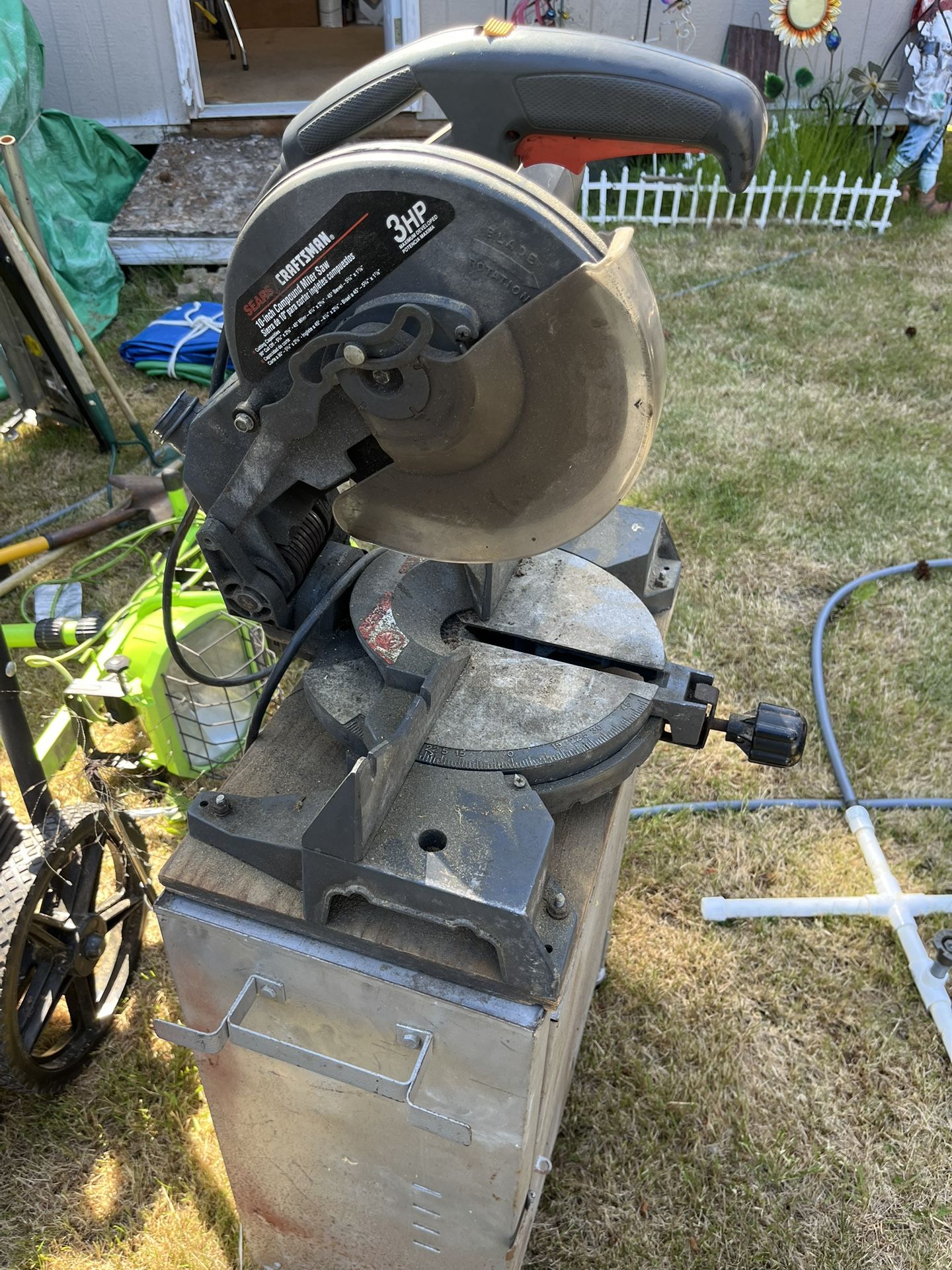 Craftsman 3hp 10” Compound Miter Saw