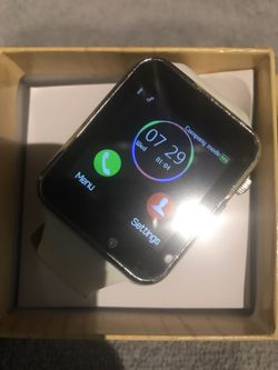 BRAND NEW IN BOX ANDROID SMART WATCH COLOR WHITE