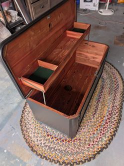 Newly refinished cedar chest!