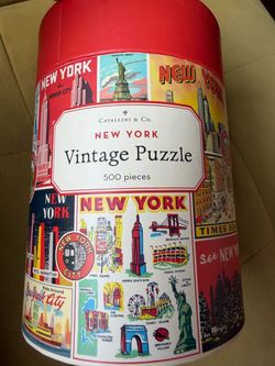 Cavallini & Co. New York Vintage Puzzle 500 Pieces