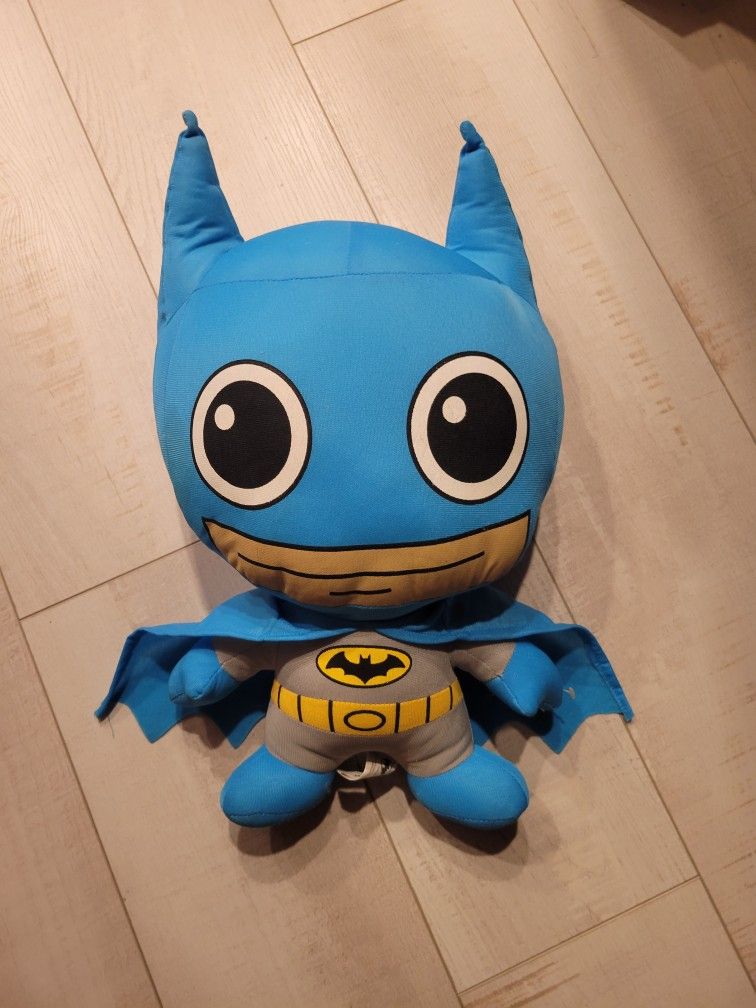 DC Comics Batman Big Head Plush Doll Made Exclusively for Six Flags