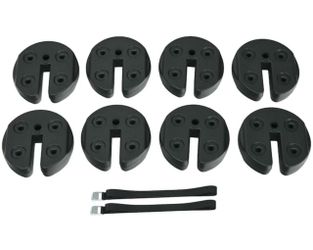 Canopy weight plates