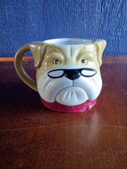 Bull Dog Coffee Cup