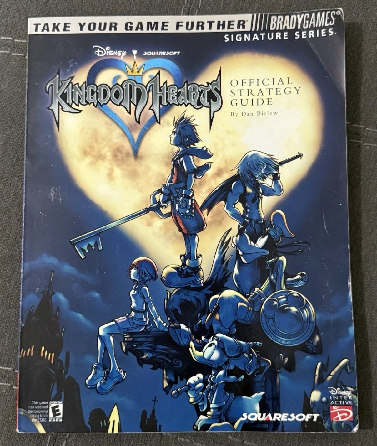 Kingdom Hearts Official Strategy Guide | Brady Games |Complete Poster & Stickers