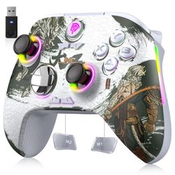 EasySMX X15 Enhanced Wireless Bluetooth Controller With Hall Joysticks/Hall Triggers/RGB Lighting