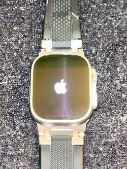 Apple Watch Ultra with Black Sport Band