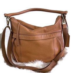 Fossil Brown Leather Crossbody Purse
