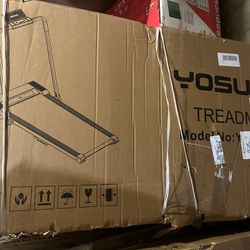 Yosuda 2-1 Folding Treadmill For Home And Office 