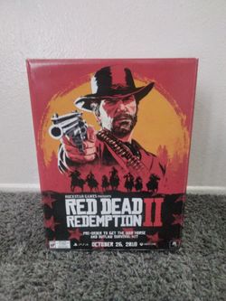 Playstation Red Dead Redemption ll Store Display