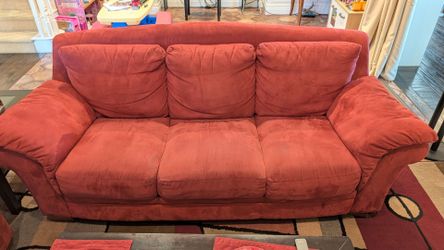 Natuzzi sofa and loveseat