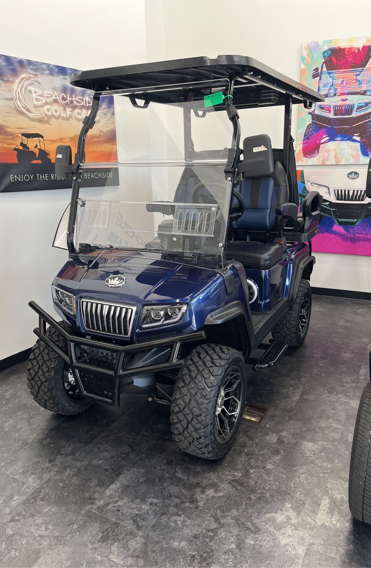 New Lithium Battery Golf Cart