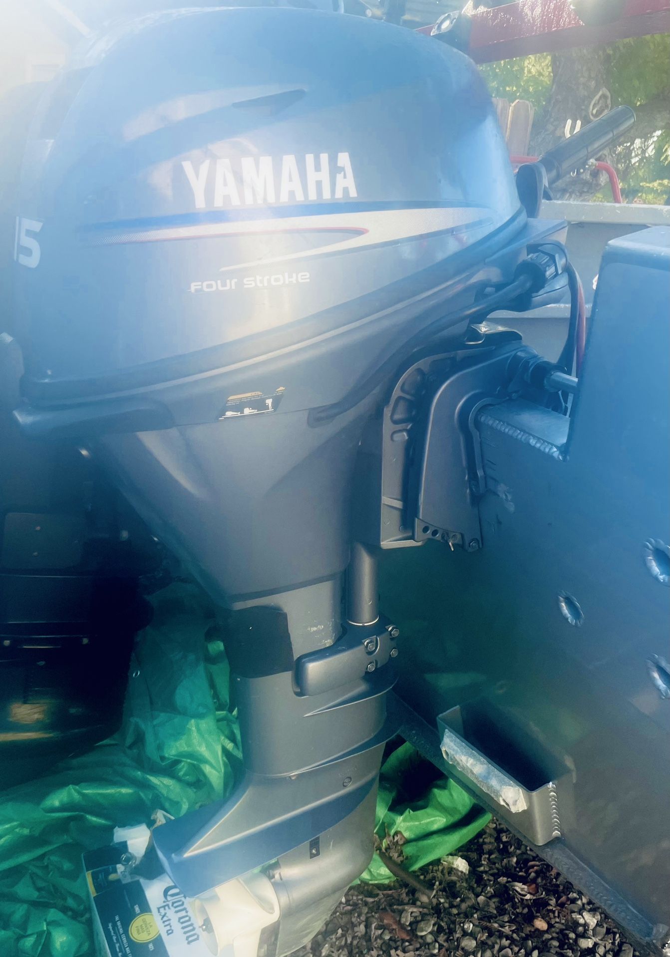 2009 4 stroke yamha 15