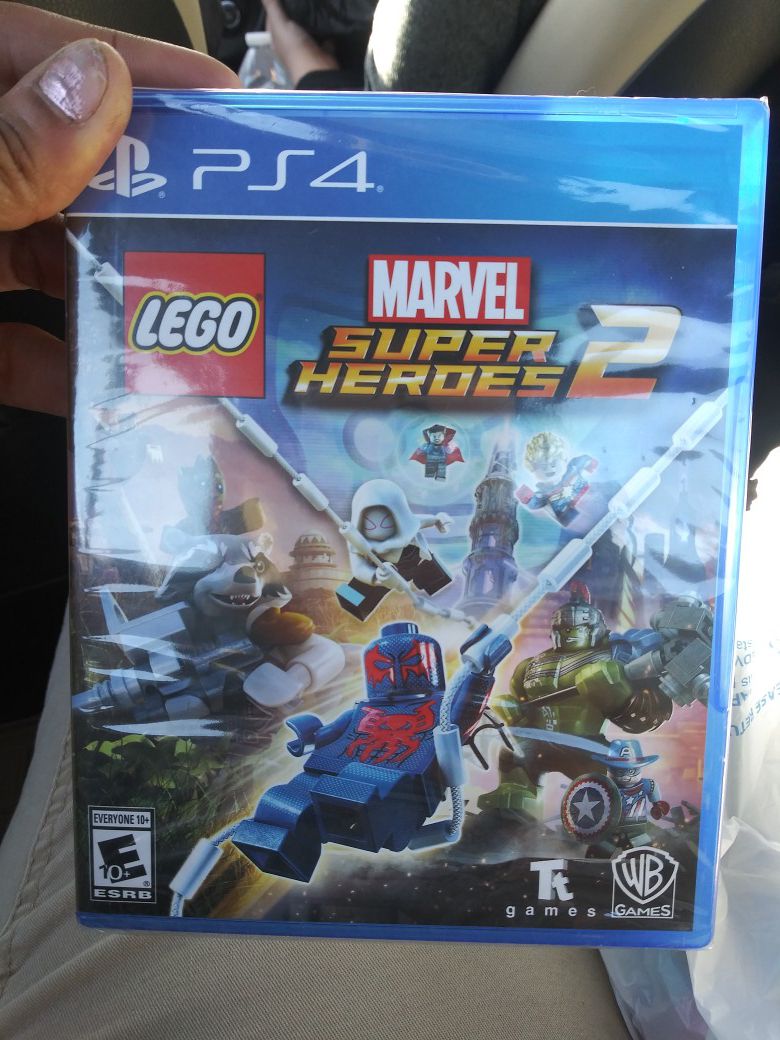New PS4 Lego Marvel Super Heros 2