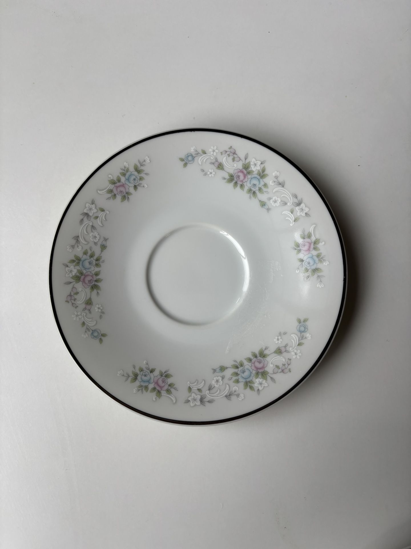 Carlton Corsage 481 Japan – Vintage Saucers & Small Bowls Set