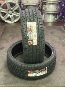 235/30/22 new tires Lexani set of 4 or sale by single tire