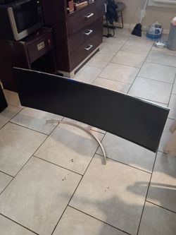 Ultrawide Curved Monitor with Arc Stand