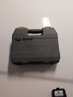 Ryobi  Drill Driver Model HP62, 6V Drill Set Hard Case Only 