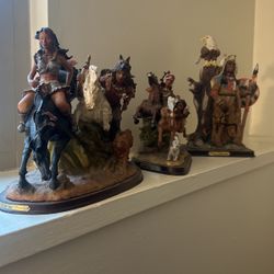 Native American/Indian Collectable Statues