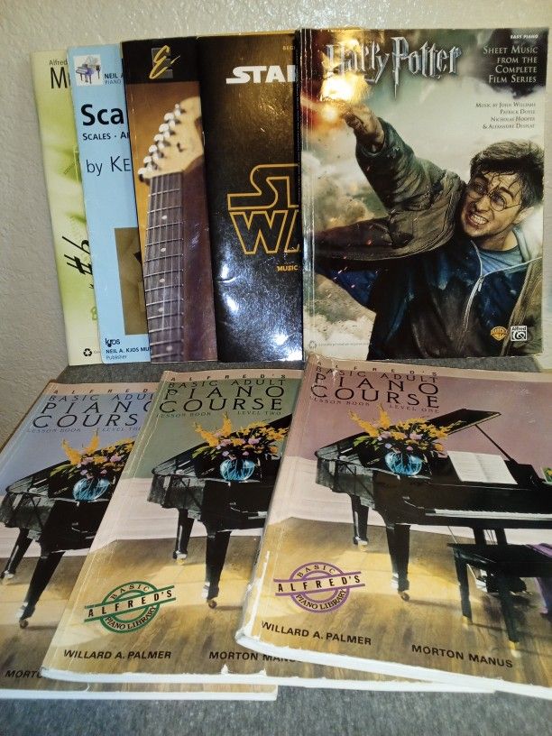 Star Wars/Harry Potter Piano/Guitar Sheet Music (FREE if not sold by 6/23)