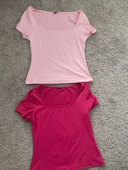 Square neck tops