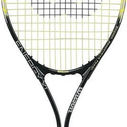 Wilson Energy XL Adult Recreational Tennis Racket - Grip Size 3 - 4 3/8", Yellow/Black

