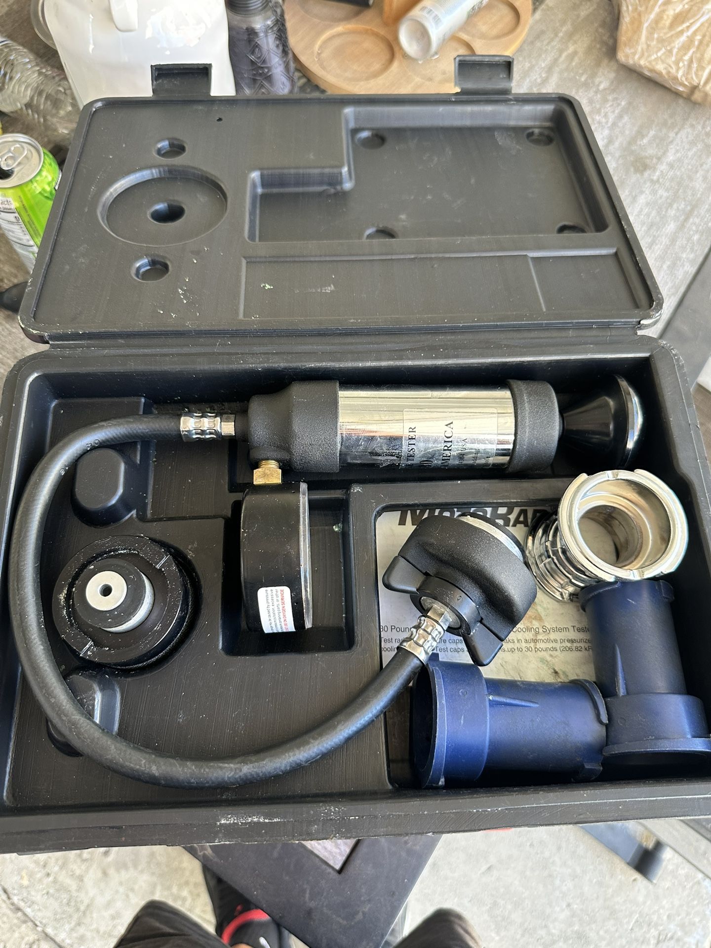 MOTORQD OF AMERICA RADIATOR PRESSURE TESTER