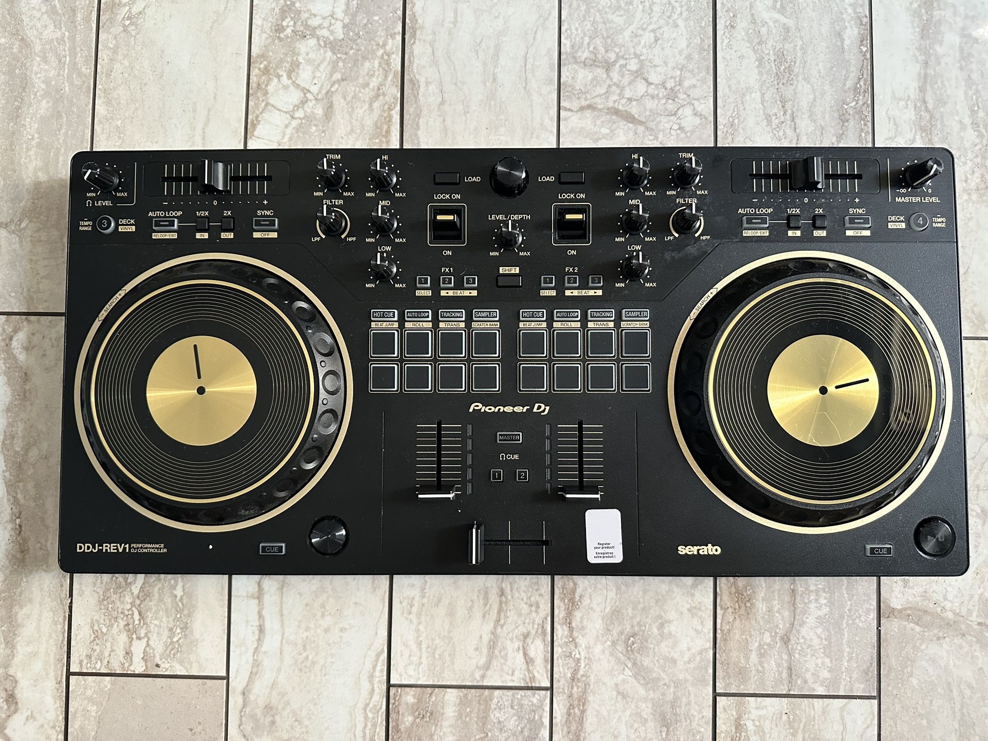 DDJ REV 1 Controller Gold Edition (DJ Mixer) 