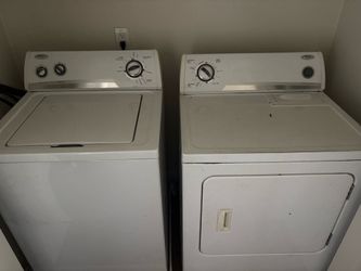 washer and dryer