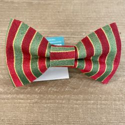 Red Christmas Pet Bow Ties