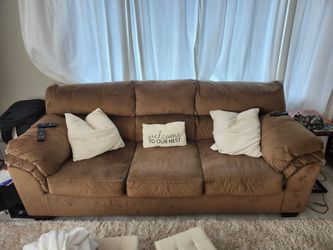 Microfiber couch