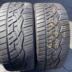 2 Llantas Usadas Nitto 275/35/22 $180 El Par