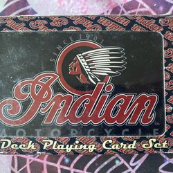 Indian Motorcycle Playing Cards