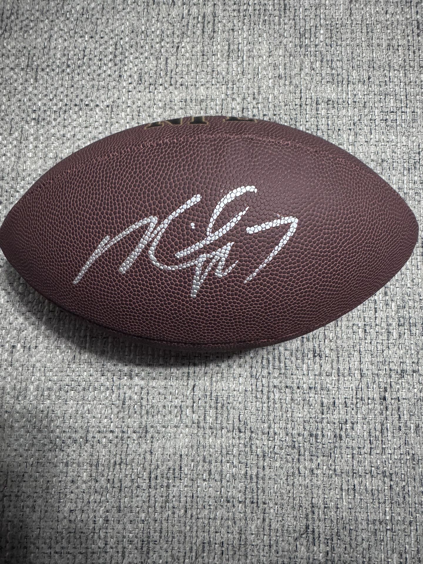 Michael Vick Signed Autograph Wilson Football - Beckett Coa - Atlanta Falcons