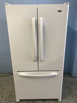 Amana White French Door Refrigerator