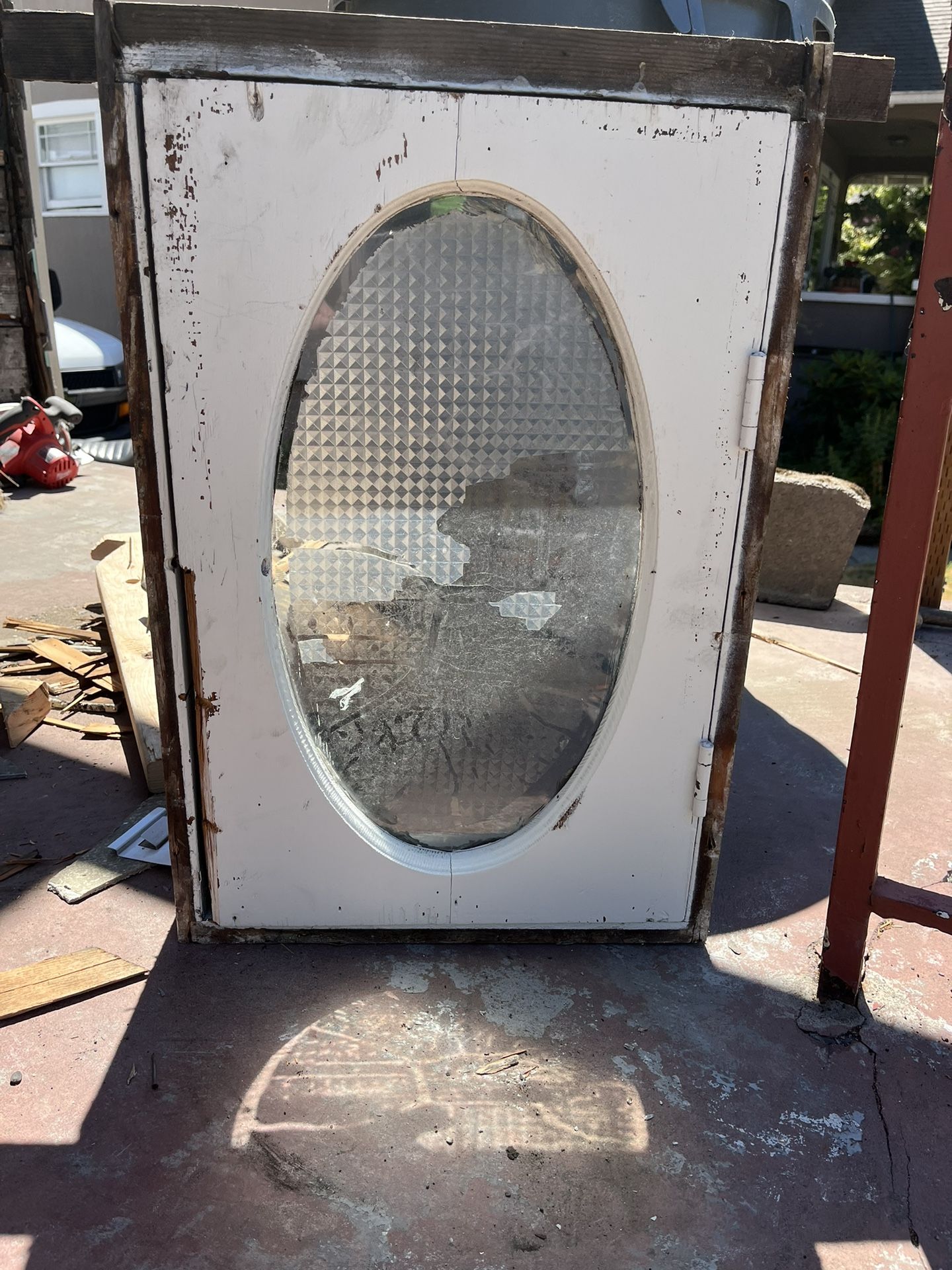 Oval Antique Windows