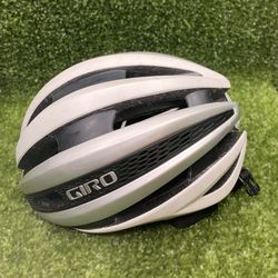 Giro Synthe MIPS II Road Cycling Helmet Matte White Silver Large 59-63cm