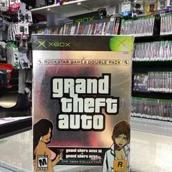 Grand Theft Auto Double Pack Xbox Brand New
