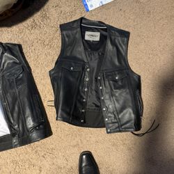 Leather Vest