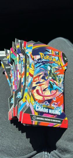Pokemon Chaos Rising Booster Packs