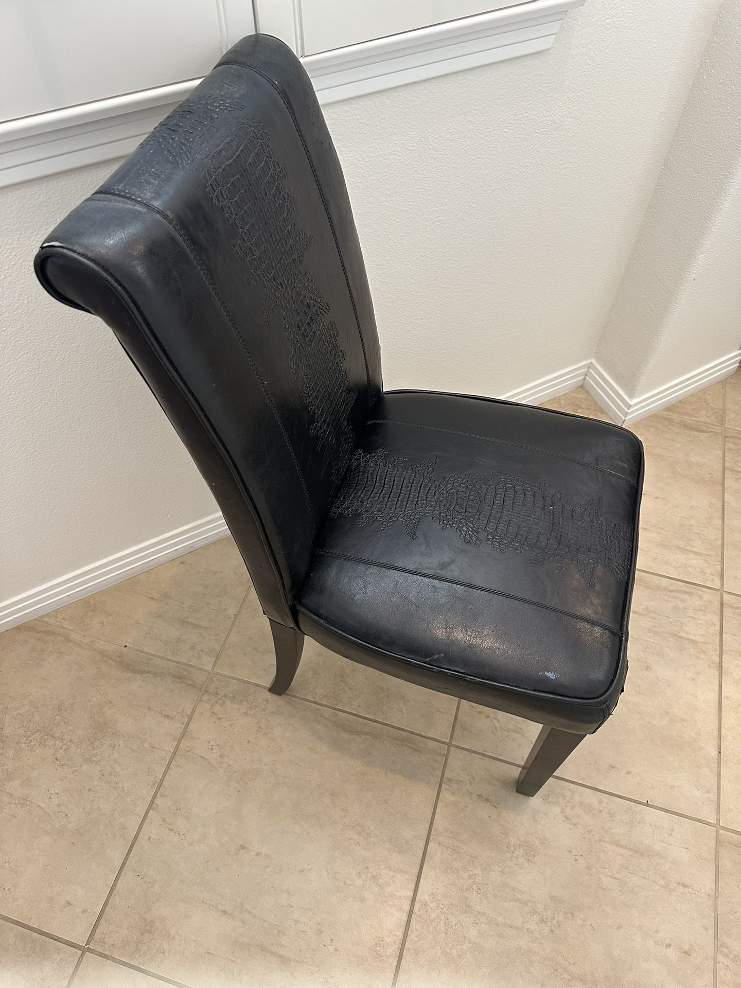 Free Black Leatherette Chair
