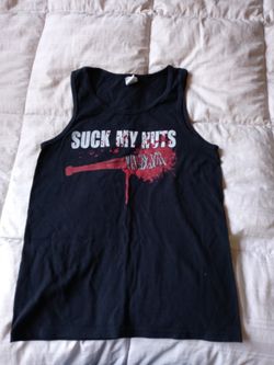 Walking Dead Lucille Bat Tank Top Size Small