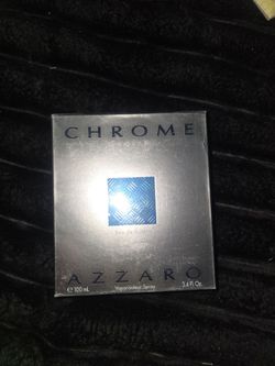 Chrome by Azzaro 3.4 oz EDT Cologne for Men New In Box