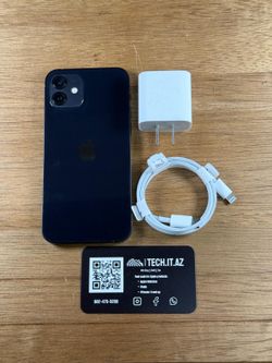 📱 iPhone 12 | 64GB | Black | Cricket Only | Hablo Español
